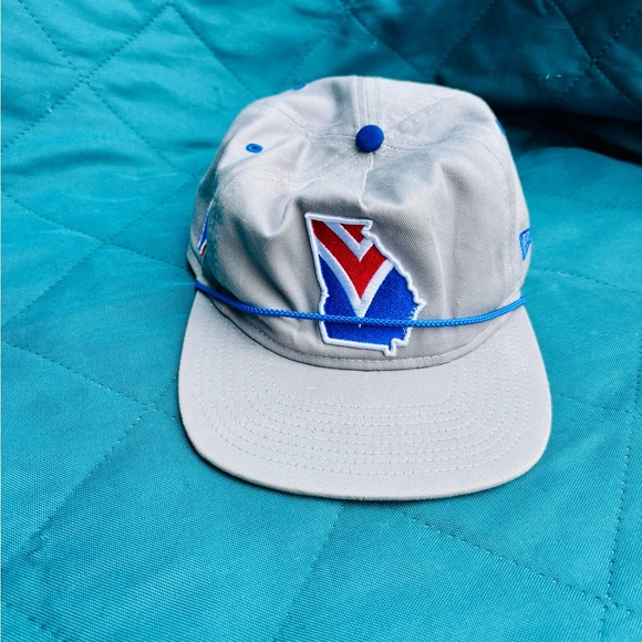 New Era Gray and Blue Hat - Picture 1 of 5